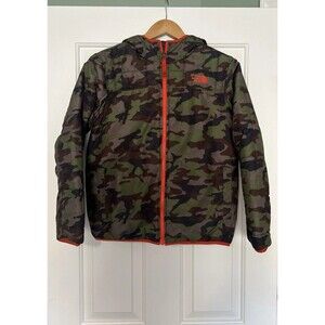 The North Face Boys Reversible Jacket Camo/gray Boys Size Large